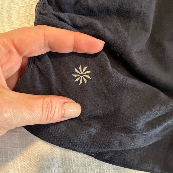 Athleta Speedlight Lightweight Racerback Tank Workout Top X Small Navy Blue - Picture 5 of 7